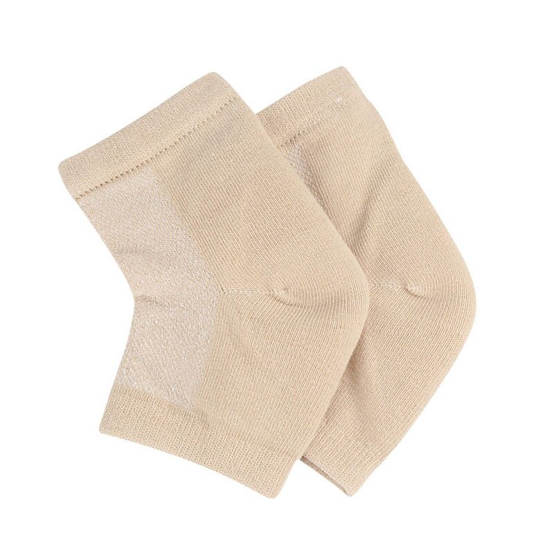 【VisioN Shop】Colorful Cotton Peds Anti Cracking Liner Heel Socks Soft Elastic Silicon Moisturizing Foot Care Heel Protection. 