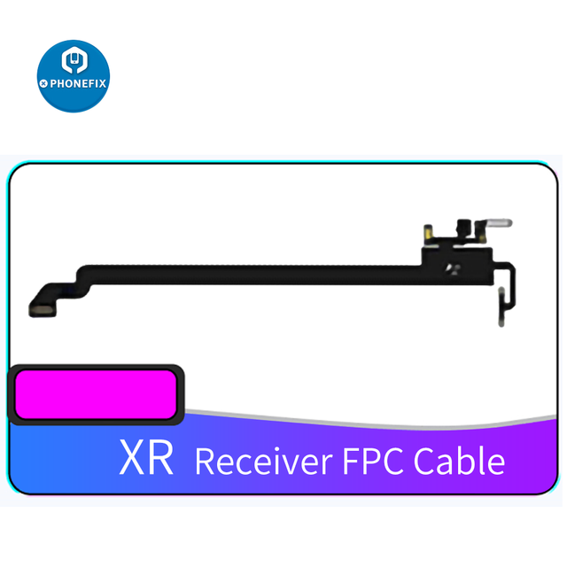 JCID Receiver FPC Proximity Light Sensor Sound Earphone Speakeeisure time r Flex Cable for iphone X 11-15 Pro Max Face ID Truetone Repair. 