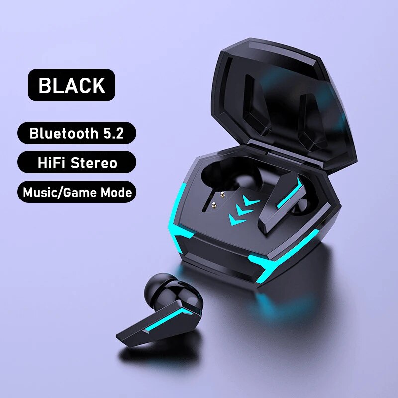 【Ready stock + FREE Shipping 】Tecsire M10 Gaming Earphone Bluetooth Wireless Earbuds TWS Stereo Bass Touch Control With Microphone. 