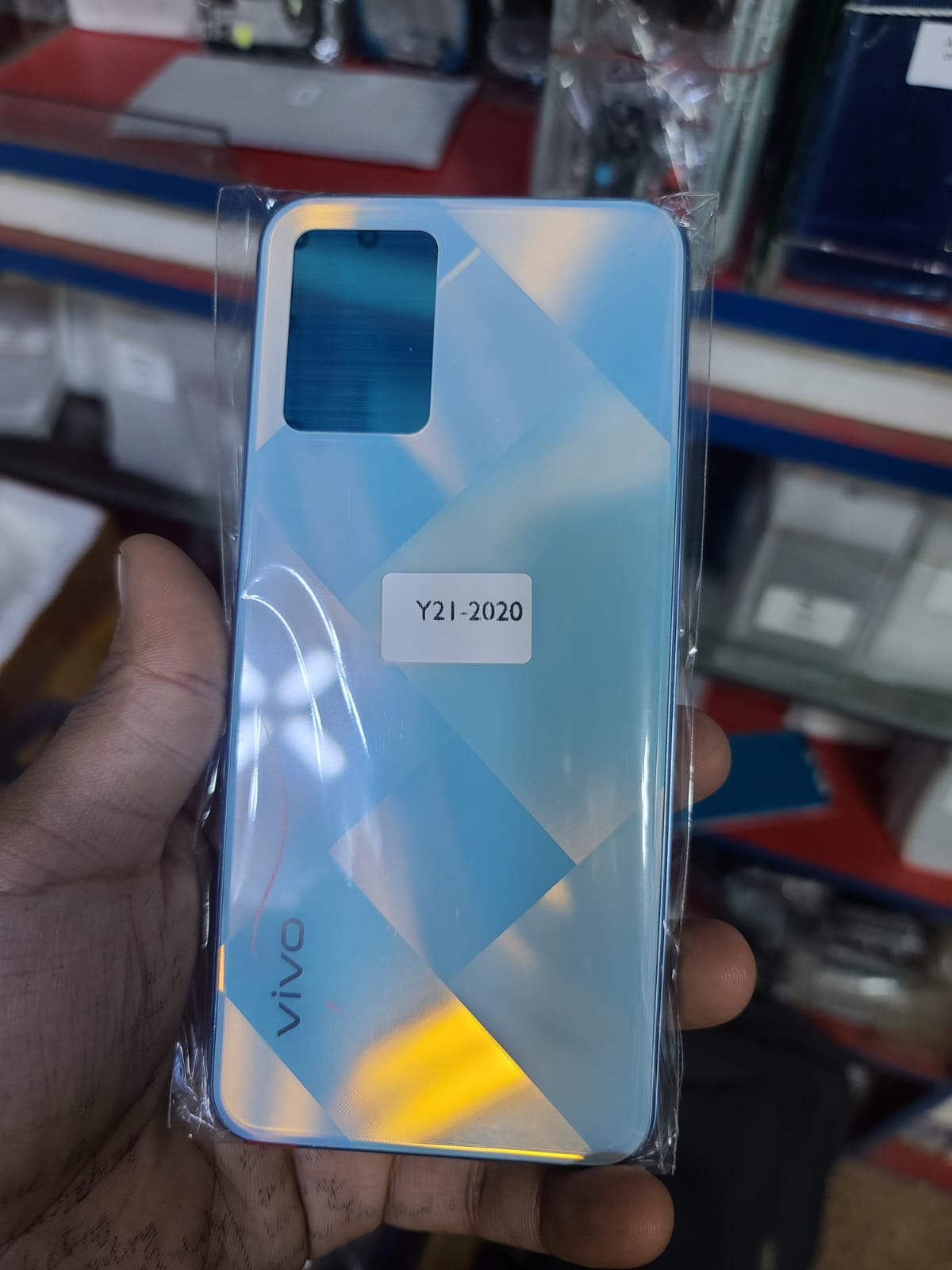 Backshell for Vivo Y21 2020 Replacement Back Battery Cover For  Vivo Y21 2020 battery backshell price in bd. 