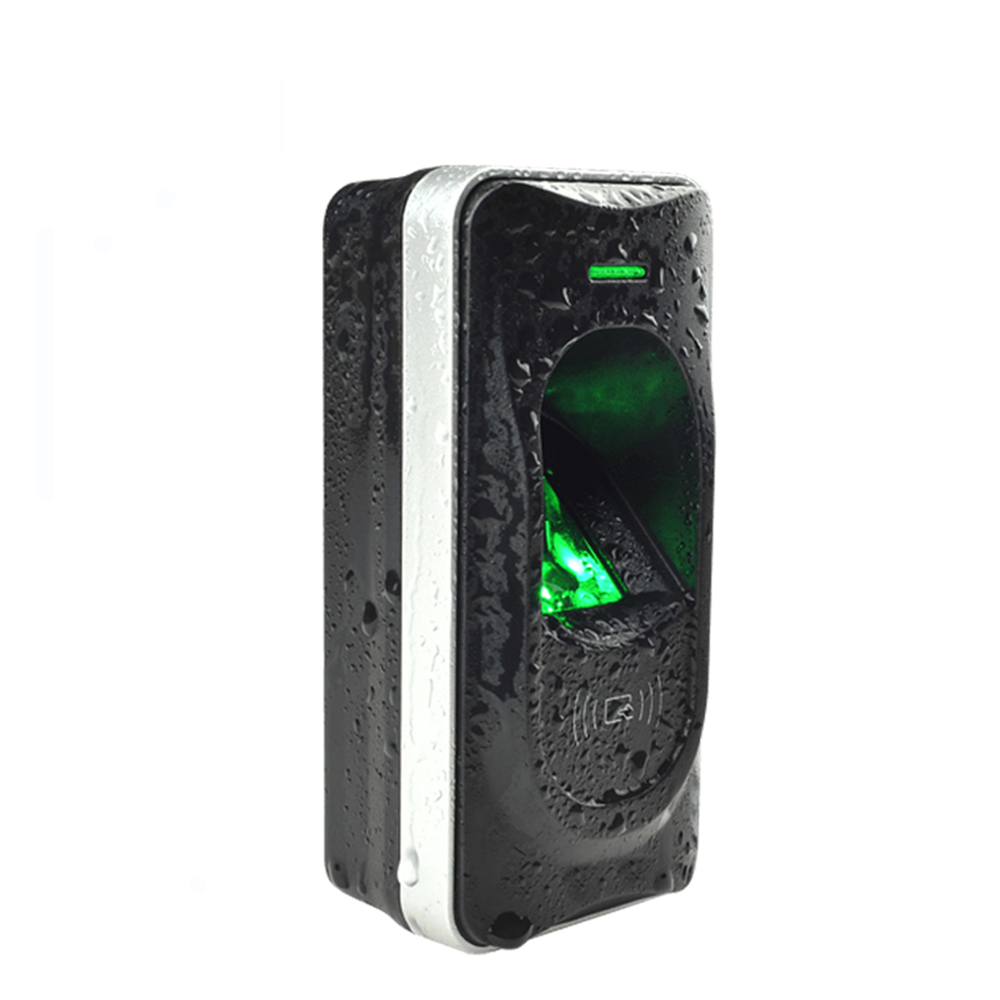 ZK FR1200 Fingerprint Sensor IP65 Waterproof RS485 Fingerprint RFID Card Reader For F18 Inbio Access Control System Login. 