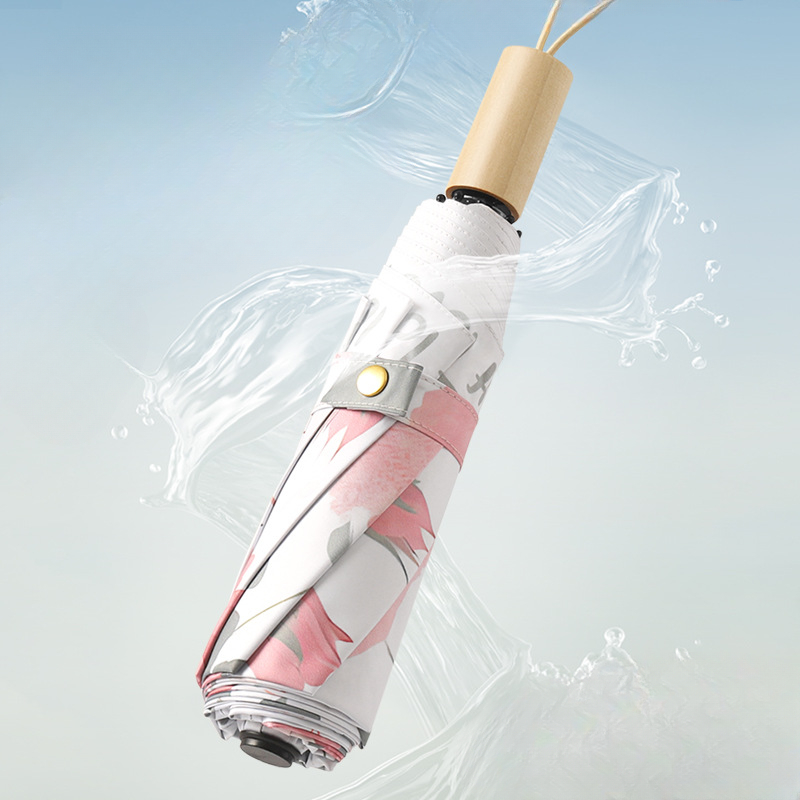 Mini Pocket Umbrella with Beautiful Fruit Design, Windproof and Paraguas Xiaomi. 