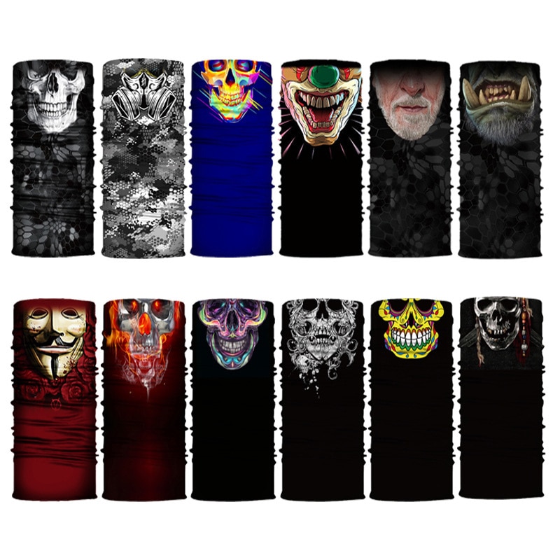 Neck Gaiter Face Mask Sport Seamless Bandana Buffs Motorcycle Balaclava Cycling Face Shield Face Cover Scarf Climbing Hiking. 