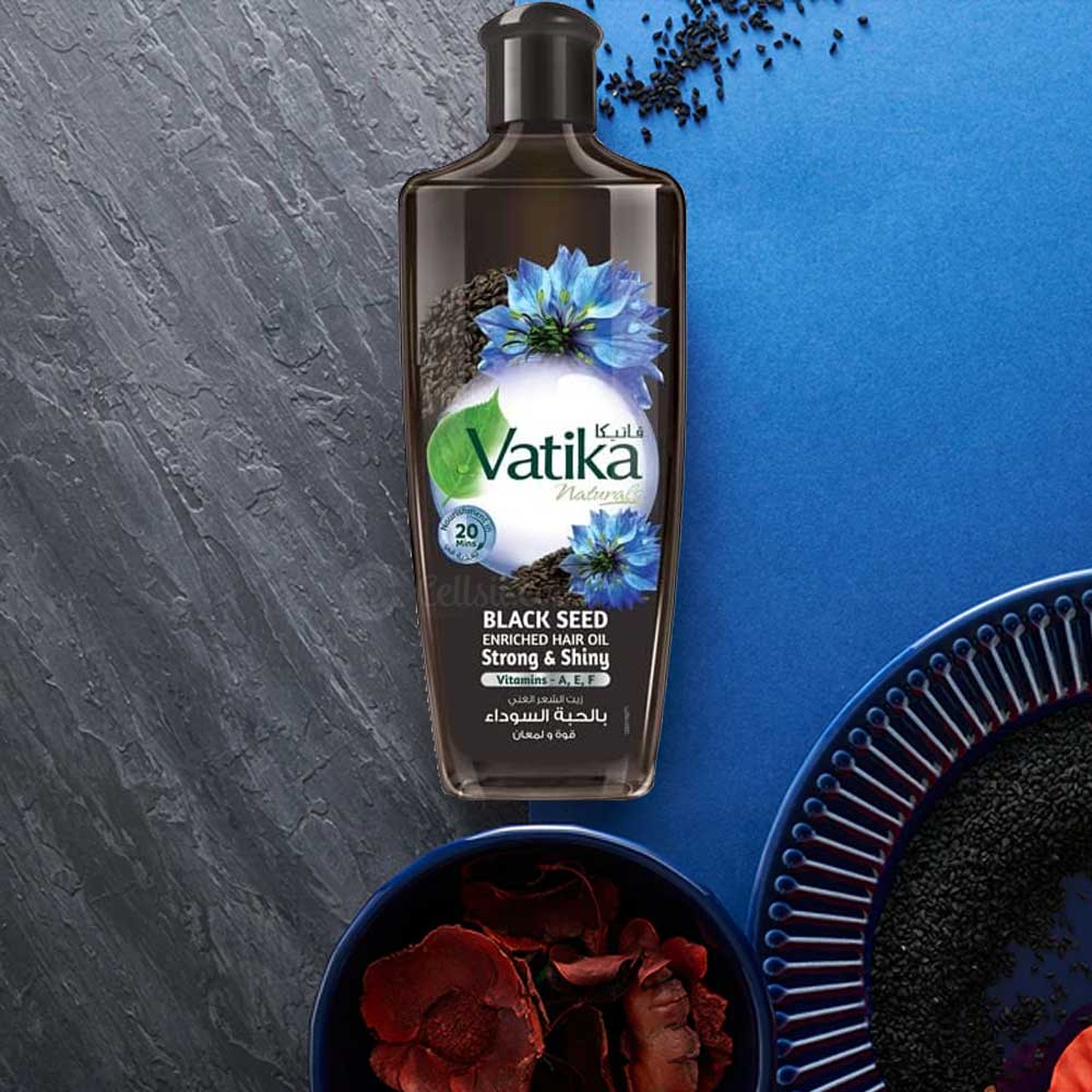 Vatika Enriched Black Seed Hair Oil 300ml