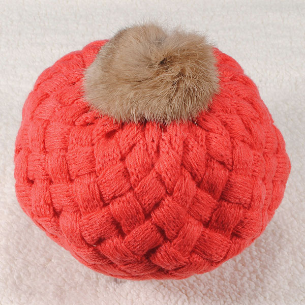 Warm Knitted Crochet Beanie Hat Cap 