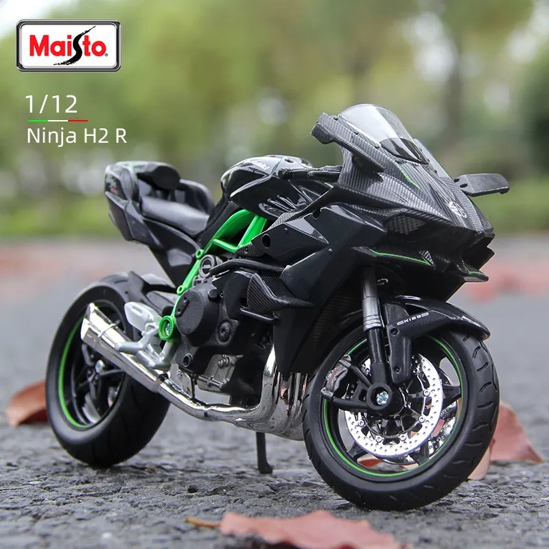 Maisto 1:12 Kawasaki Ninja H2R Die-Cast Vehicles Motorcycle Model Bike Toy Collection