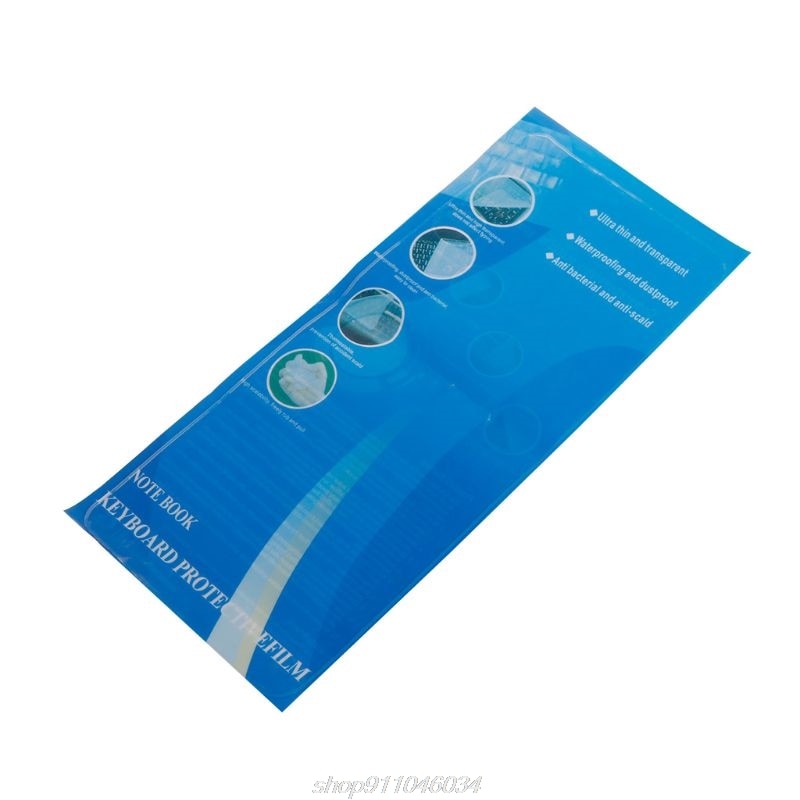 【happy one】Keyboard Universal Protector Waterproof Skin Keypad Clear Film Silicone Notebook Laptop F18 21 Dropship. 