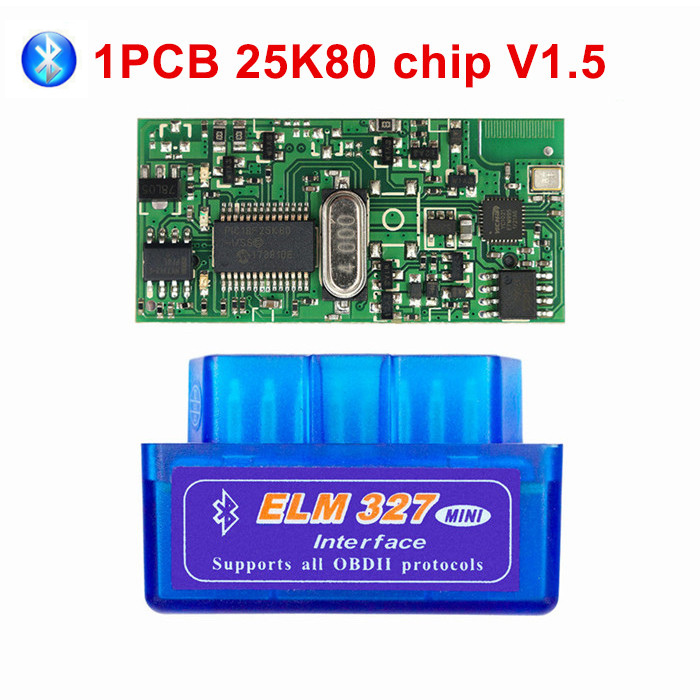 OBD2 Auto Scanner ELM327 Bluetooth/WIFI V1.5 OBDII ELM 327 BT/WI-FI 1.5 HHOBD HH OBD ELM327 Bluetooth 5.1/1.5 ELM 327 Switch On. 