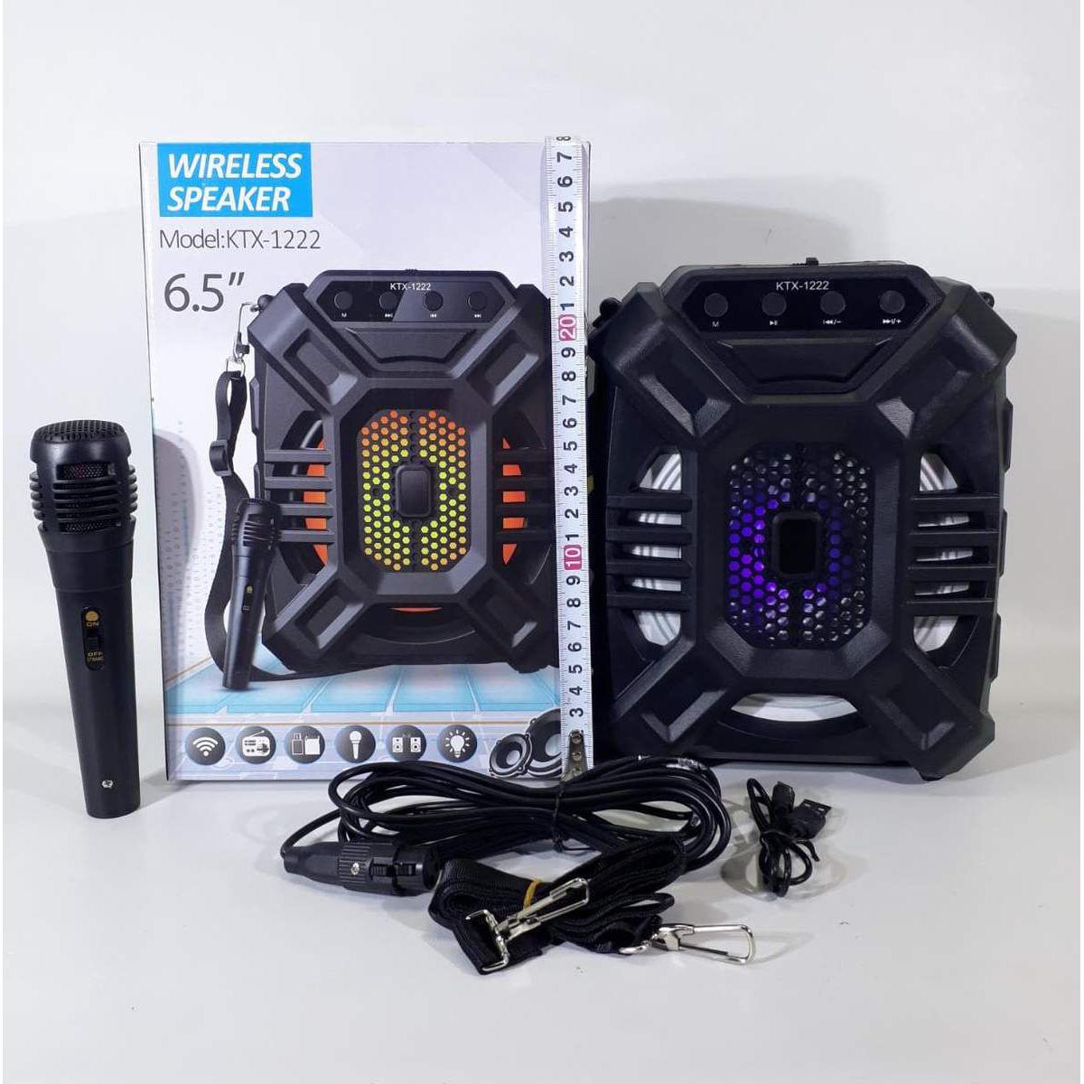 Wireless Speaker KTX-1222 Portable MicroSD Card Pendrive FM Supported