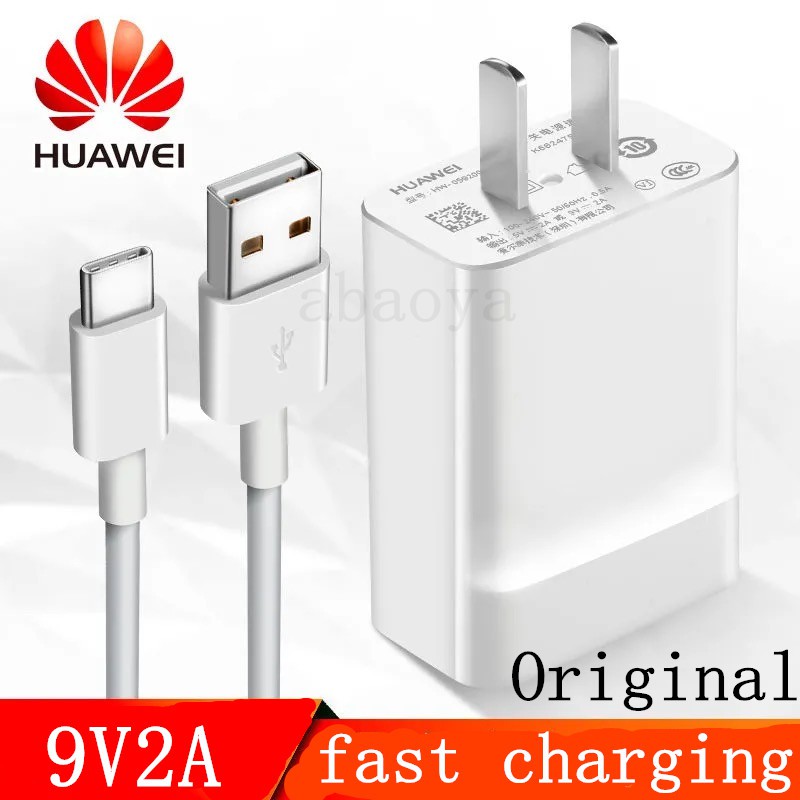 HUAWEI SUPER Fast Charger 2.4A 5v 9V android Type-C Micro USB NOVA3I Cable Y6p nova2i 2i Y9 Y7 Y6 Y5 Pro 2019 Nova3i Nova2i Nova3e. 