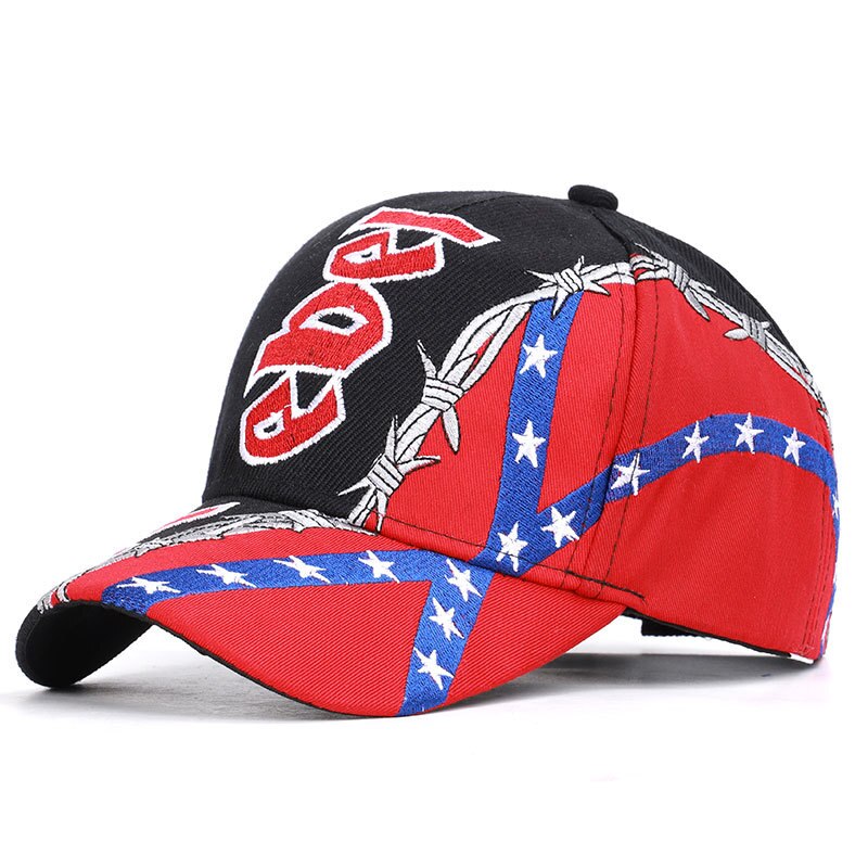 【happy one】baseball REBEL embroidery snapback hat sports Tactical Cap. 