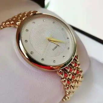 ladies watch golden colour