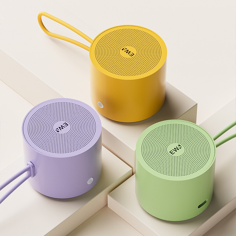 EWA A127 Portable Mini Bluetooth Speakers ,Retro Style , Compact and Portable,Hifi Sound,5 Hours Of Endurance
