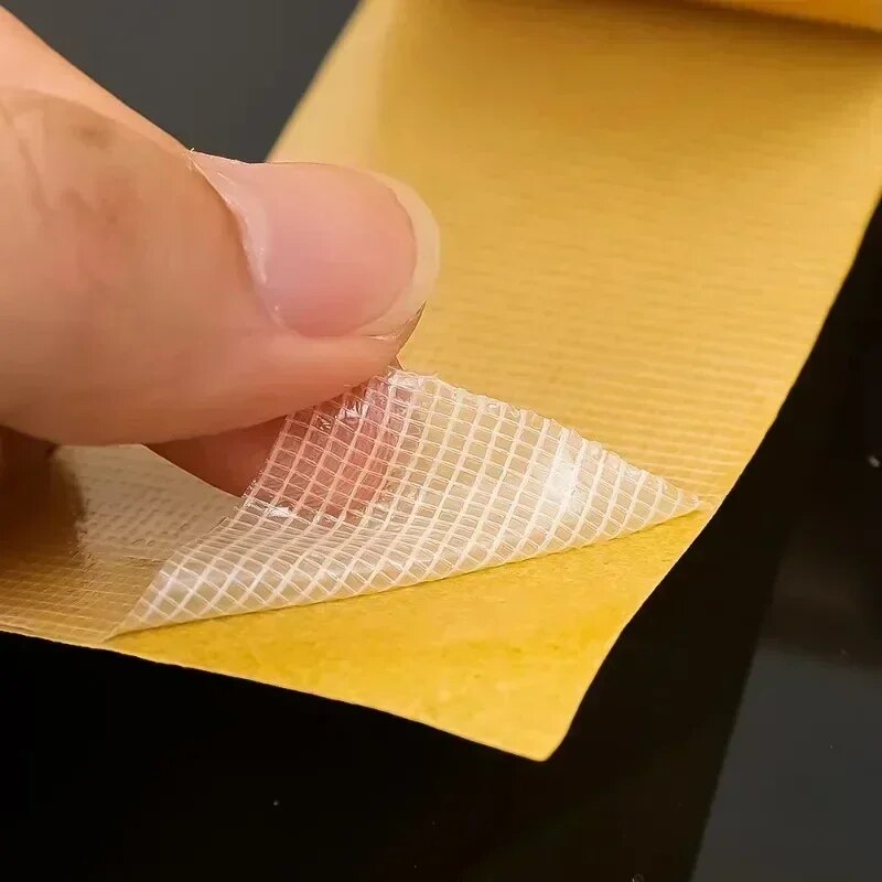 5 Meter Strong Fixation Double Sided Tape Universal High Tack Tapes with Fiberglass Mesh Heavy Duty Sticky Resistente Clear Tape. 