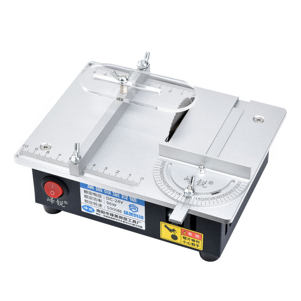 KOGEEK Mini Multifunctional Table Saw Electric Desktop Saws Small Household DIY Cutting Tool Woodworking Bench Lathe Machine. 