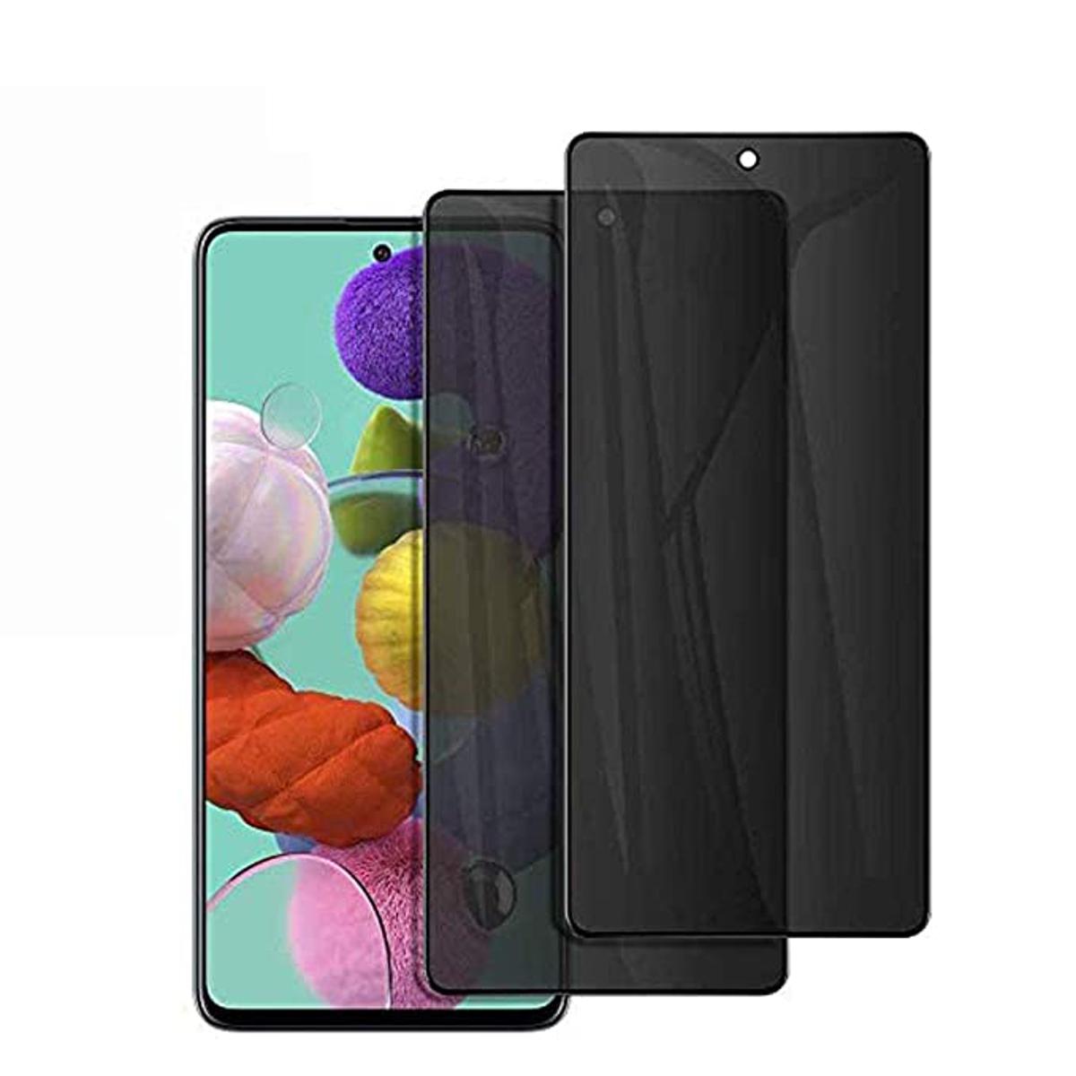 9H Privacy Glass Screen Protector For Samsung Galaxy M62 / M51 / A71 / A72 / F62 / A81 / A91 / Note 10 Lite / S10 Lite / Note 20