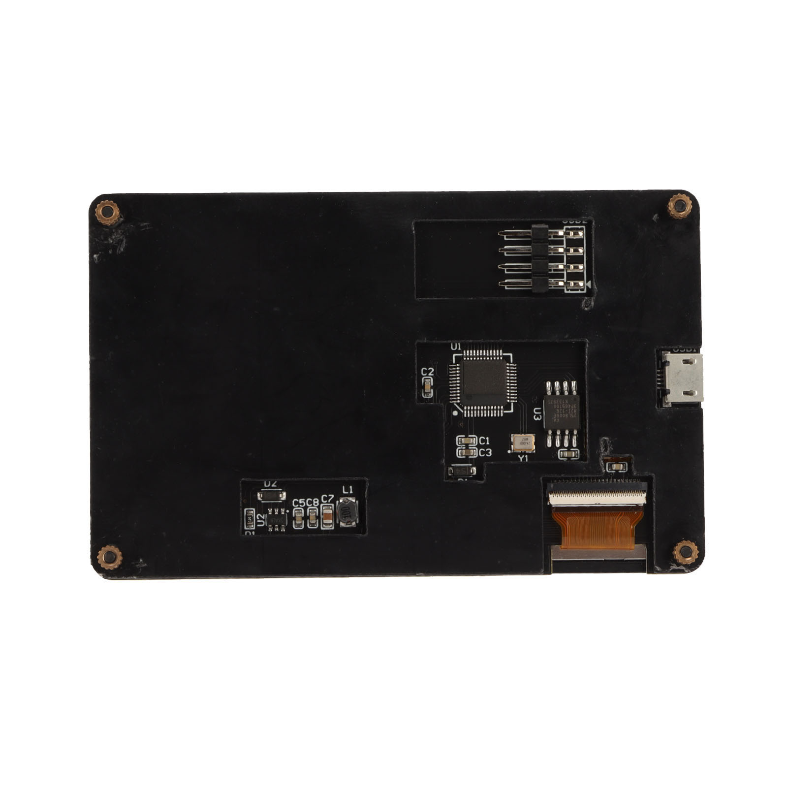 PC Temperature Display, Customizable Layout 3.5 Inch Computer Temp Monitor for Desktop. 