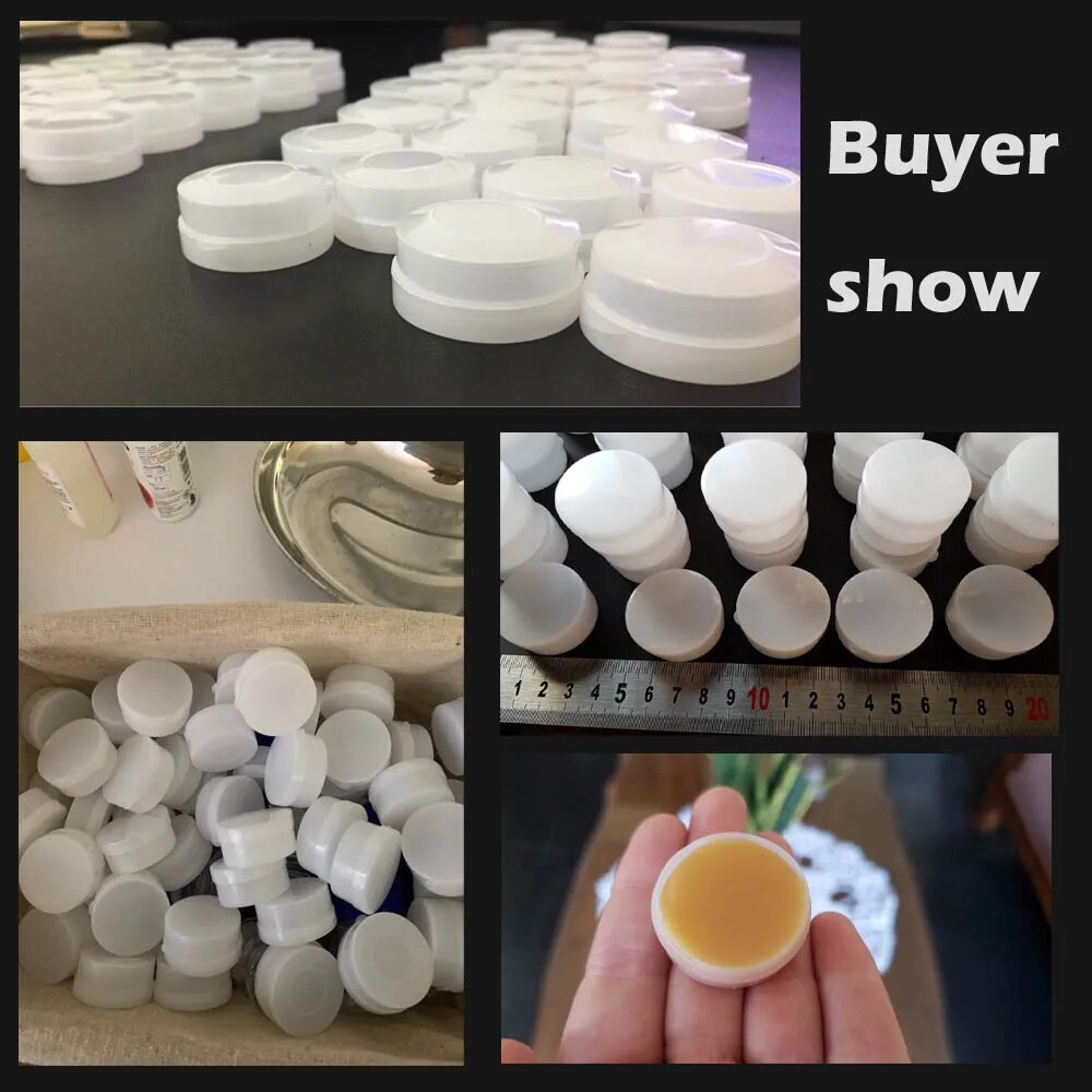 50/10pcs Jar Pots Sample Container Jars For Cosmetics Empty Cosmetic Containers Boxes Eyeshadow Cream Lip Balm Makeup Jar 5/10g. 