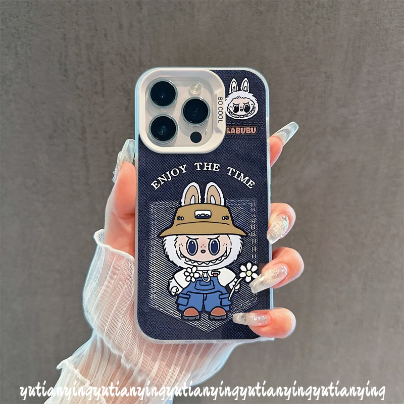 Cartoon Cool Labubu Case For Realme Note 60 50 C15 C55 C35 C63 C12 C67 C61 C11 C53 C65 C25 C21 C17 C21Y C31 C51s C33 C51 C30 C20A C20 9i 5s 7i 5 8i 5i 11 C25Y Narzo N63 Couple Case. 