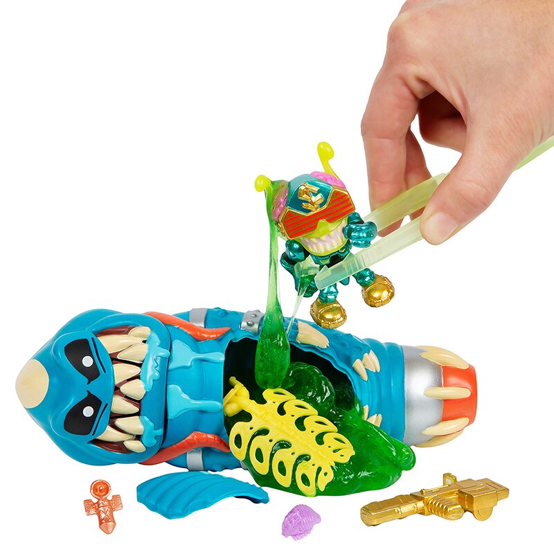 Treasure X Aliens Dissection Toys Slime Action Figure and Treasure Dissect Alien and Obtain Alien Slime Search for Treasure Toy. 