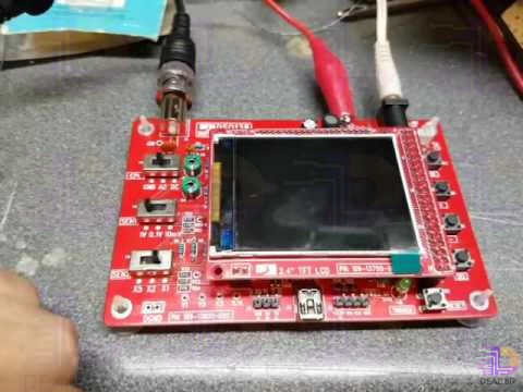 DSO138 2.4″ TFT Handheld Pocket Size Digital Oscilloscope Kit DSO138 Oscilloscope 2.4 Inch  TFT Display  Tools Sets. 