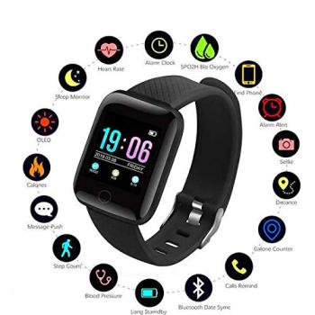 D116 PLUS Smart Bracelet Heart Rate Blood Pressure Monitor Wristbands  Outdoor Sports Fitness Band Waterproof Smart Digital Watch: Buy Online at  Best Prices in Bangladesh | Daraz.com.bd