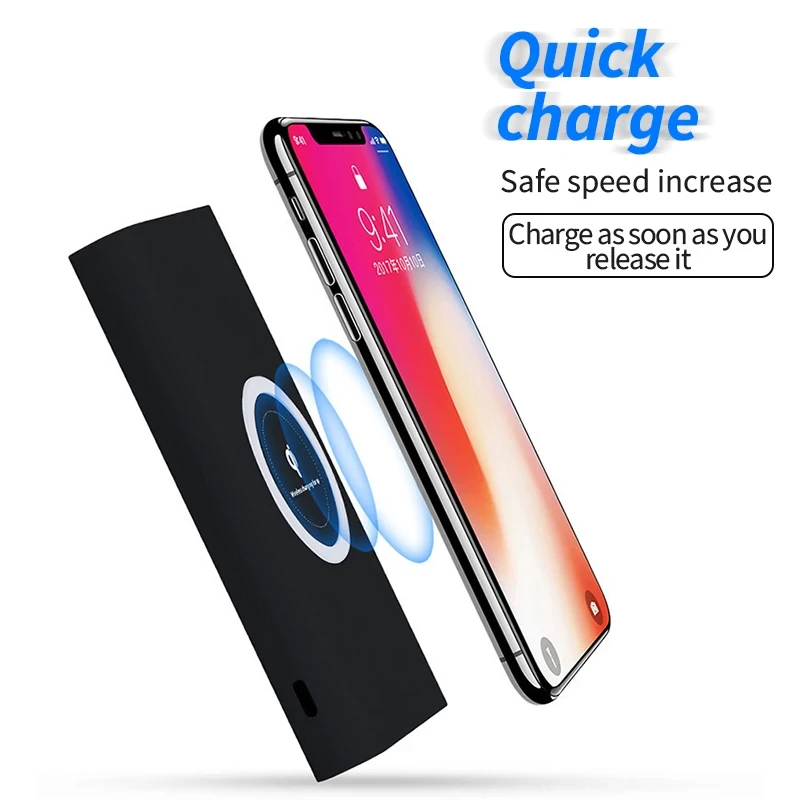 200000mAh Power Bank Two-Way Wireless Fast Charging Powerbank Portable Charger Type-C External Battery For iPhone xiaomi Samsung. 