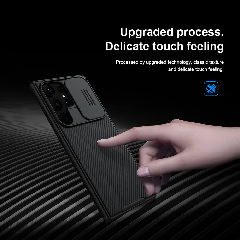 Nillkin Galaxy S23 Ultra Case CamShield Pro For Samsung Galaxy S23 Ultra Case with Slide Camera Cover Slim Rugged Phone Case For Samsung S23 Ultra 5G 2023 6.8'' Black. 
