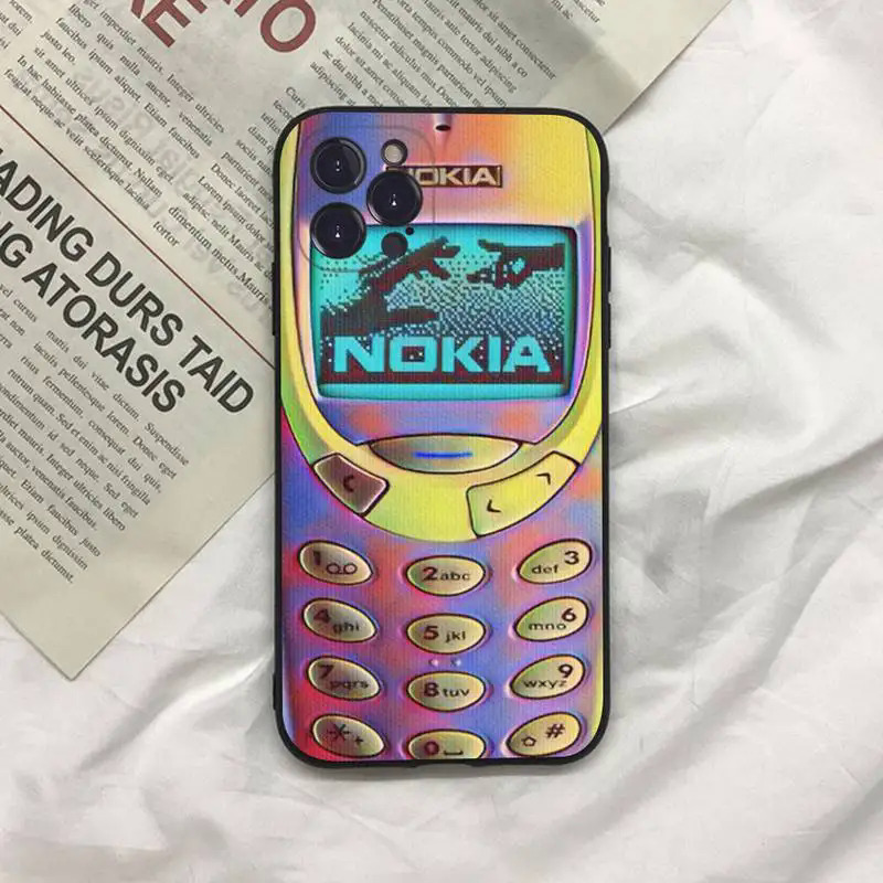 Retro Old Nostalgia N-nokia Phone Case For iPhone 14 11 12 13 Mini Pro XS Max Cover 6 7 8 Plus X XR SE 2020 Funda Shell. 