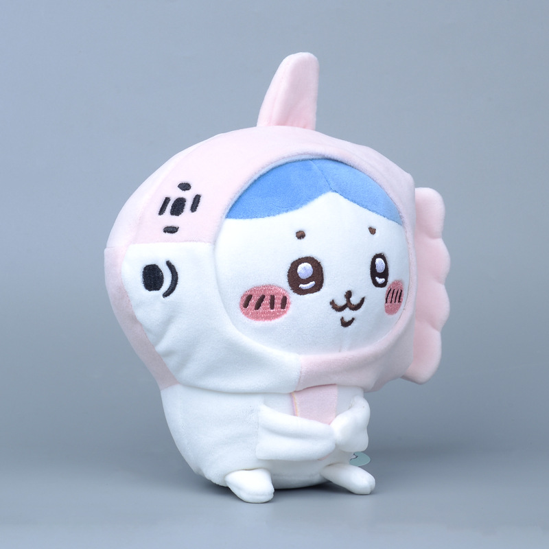 Cute Aquarium Self-Mocking Bear Little Eight Ussa Qiji Ica Wow Plush Doll Decoration Girly Heart Gift Doll. 