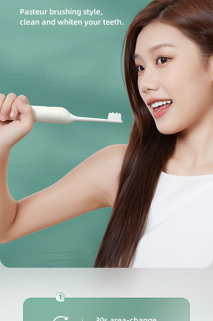 Remax GH-07 IPX7 500mAh Multifunction Magnetic levitation power motor, rechargeable nano sonic electric whitening toothbrush. 