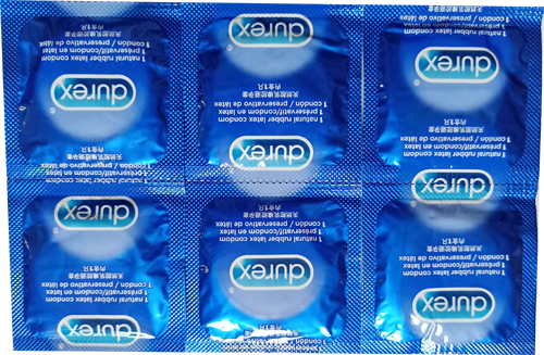 Durex Extra Thin Intense Chocolate Condom - 10Pcs (Package). 
