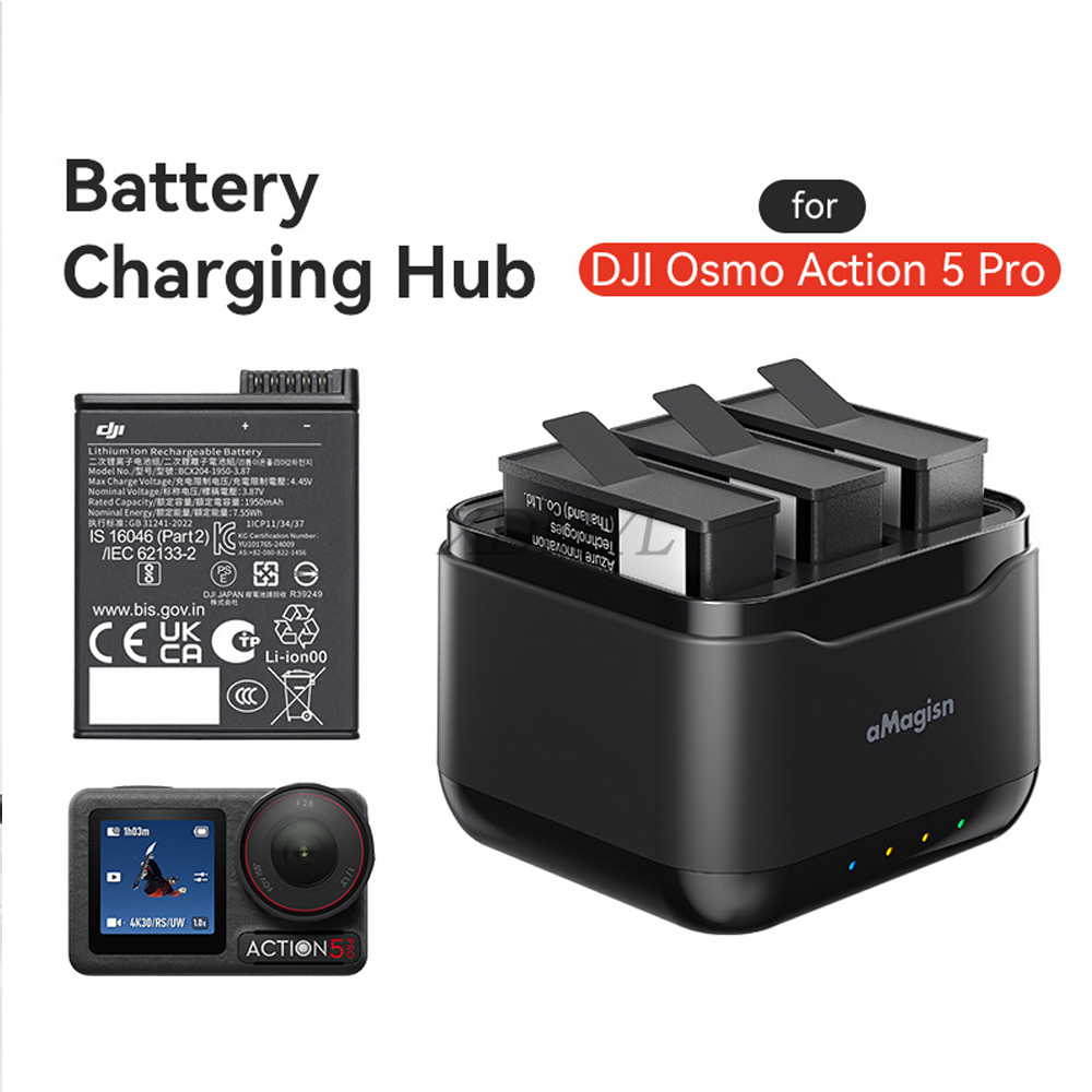 Dji Osmo Action TELESIN Oso Action Pro Battery