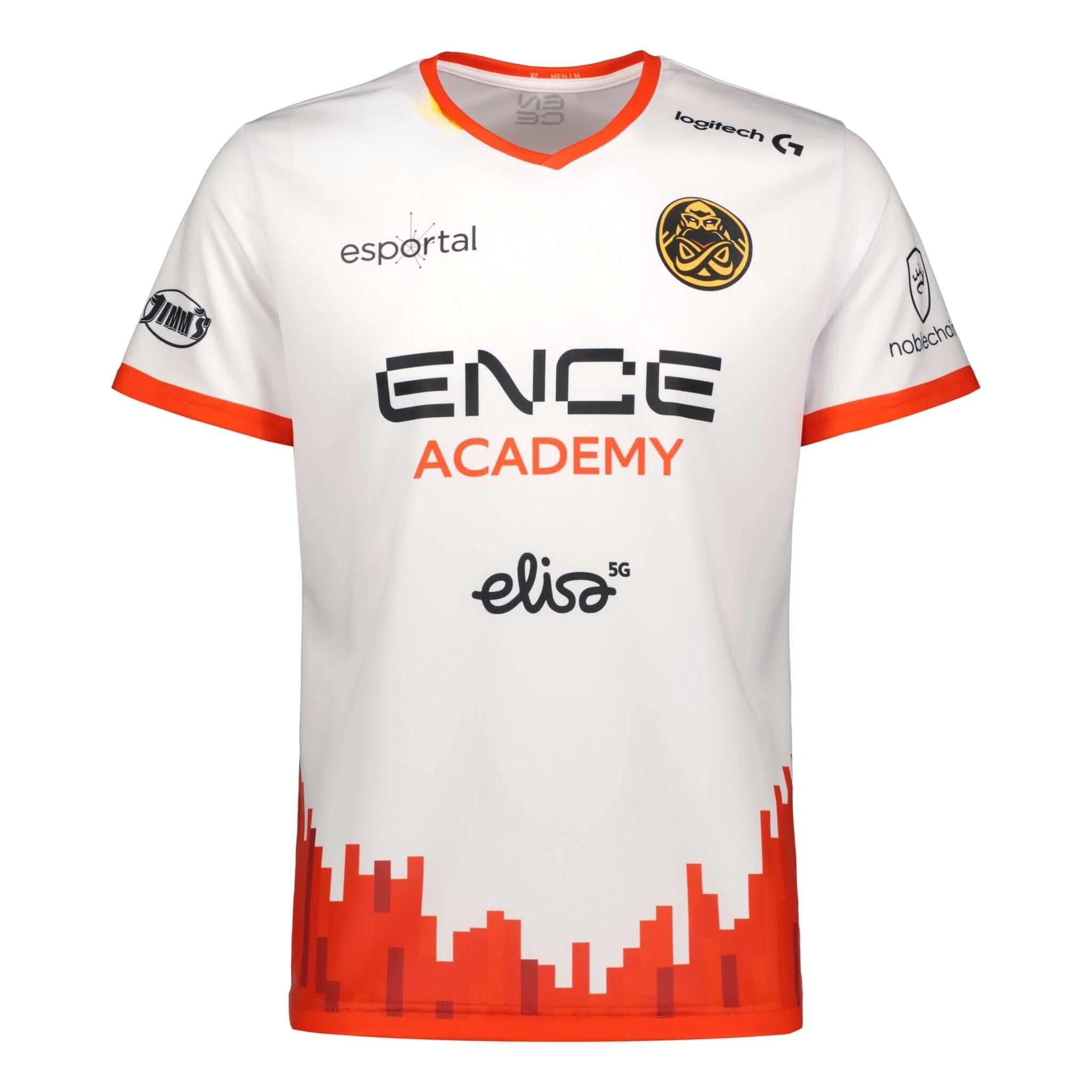 ENCE Academy Jersey 2022 New ESports Apparel. Supporter T-shirts. Customizable Name Number. High-quality Clothing. 