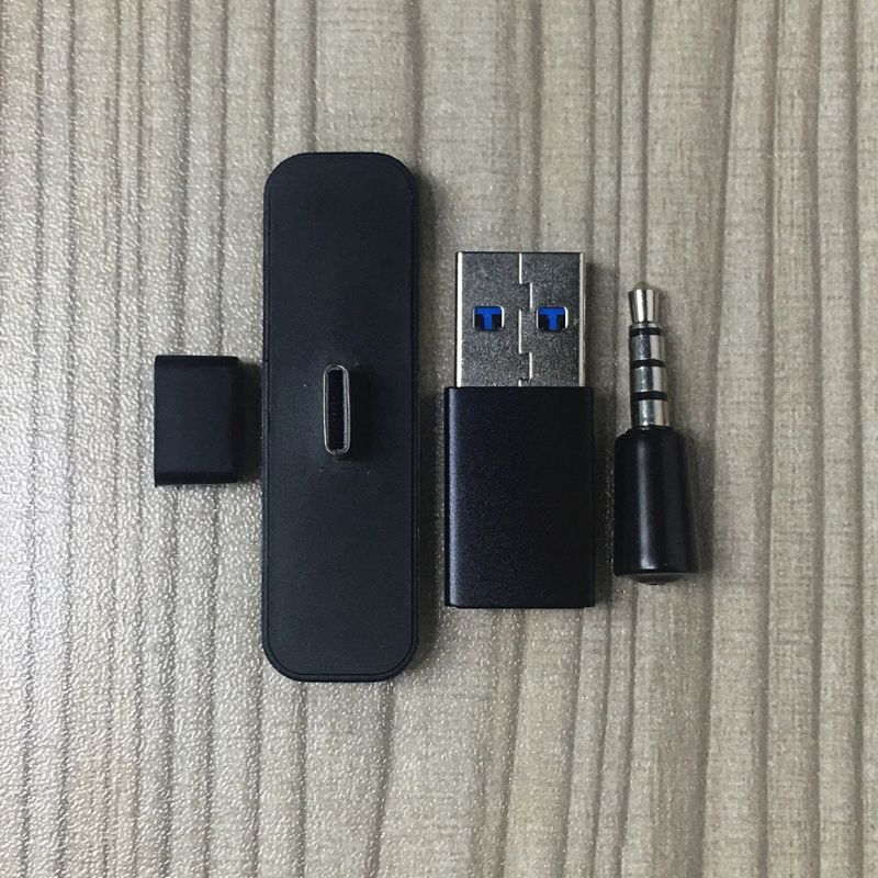 Wireless Bluetooth Adapter USB Transmitter Voice Frequency Headset Receiver with 3.5mm microphone plug for Nintend Switch PS4 PC. 
