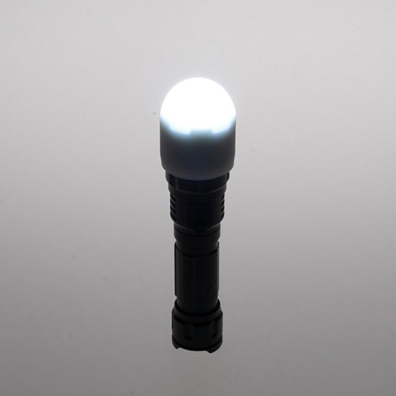 Silicone Elastic Flashlight Diffuser Lampshade Lamp Shade Flashlight Cover. 