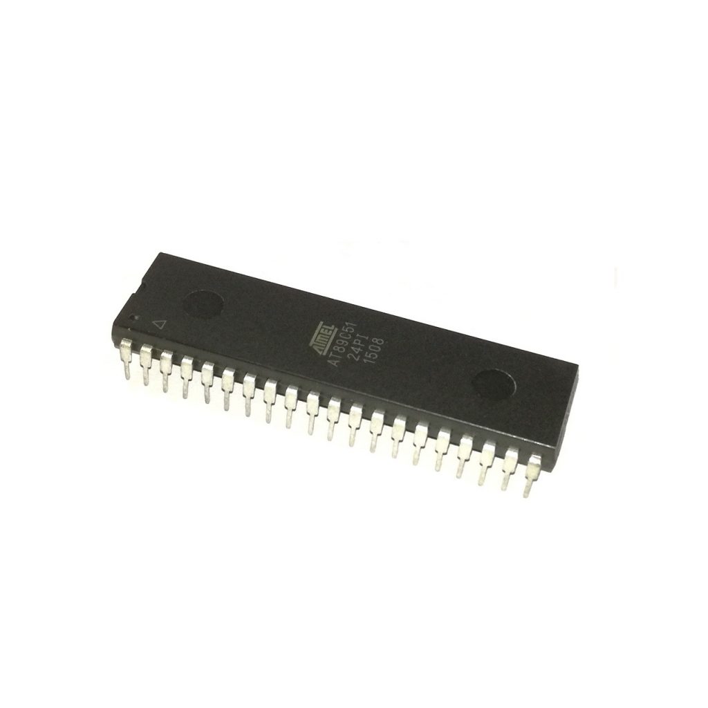 AT89C51 89S51 AT89C51-24PI AT89C51-24PU AT89C51-24PC IC DIP-40 Microcontroller IC 8-Bit 24MHz 4KB Flash Memory Through Hole Integrated Circuits MCU Chip Leads. 