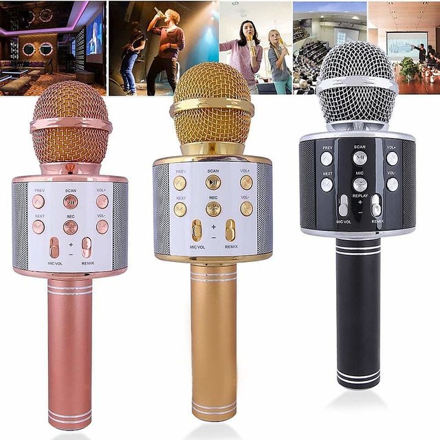 Wireless Bluetooth Karaoke Microphone. 