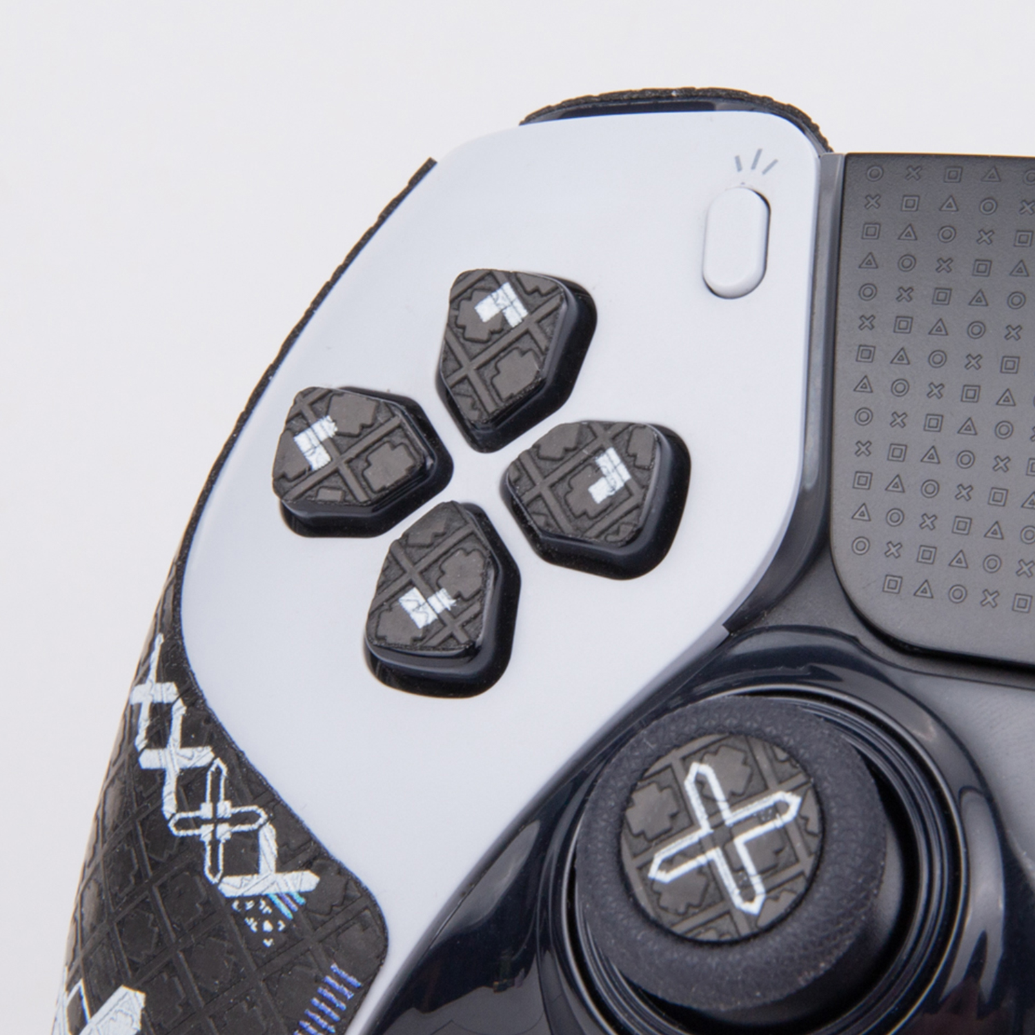 FINALORD Controller Performance Grip Tape Compatible With Playstation 5 DualSense Edge Handle,Buttons,Trigger Non-Slip Tape. 