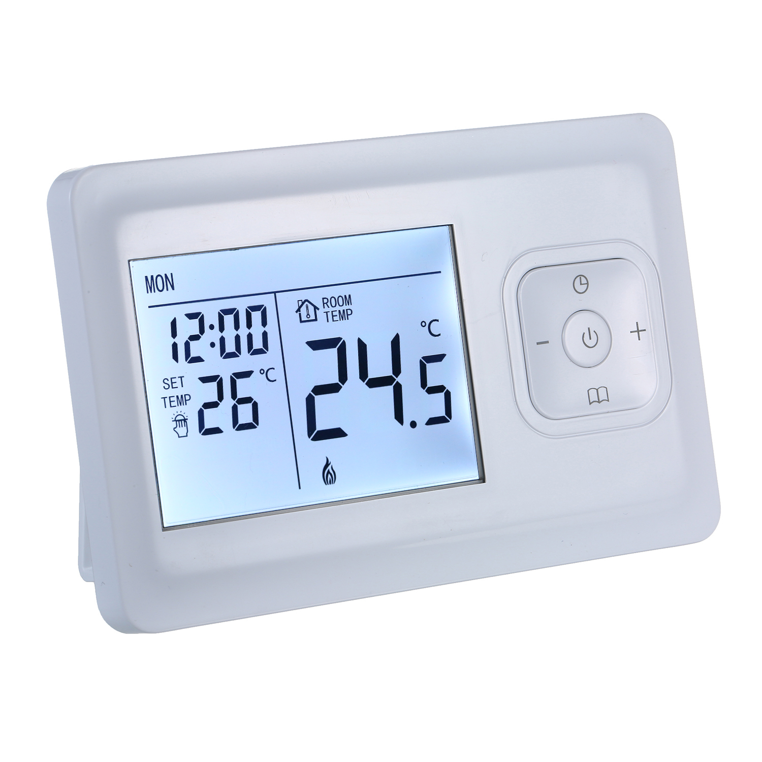 LCD Digital Heating Thermostat Programmable Wall-mounted Furnace W-ifi Thermostat Wir-eless Temperature Control Constant Temperature Weekly Programming Water Heating Temperature Controller. 