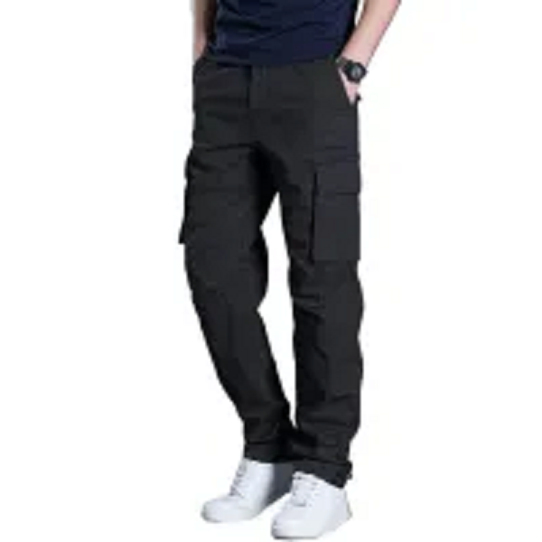Export quality cargo pant for men stylish black 2025