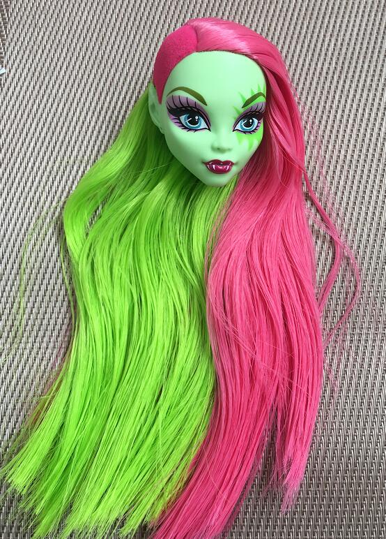 Quality Monster High Doll Body Joints Movable Slim Doll Figure Pink Beige Brown White Wolf Cat Doll Body Original Doll Parts. 