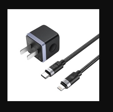 ORICO Charger PD 20W Type-C Charger Set with Lightning Cable Fast Charger for iPhone 14 13 13 12 11 Series