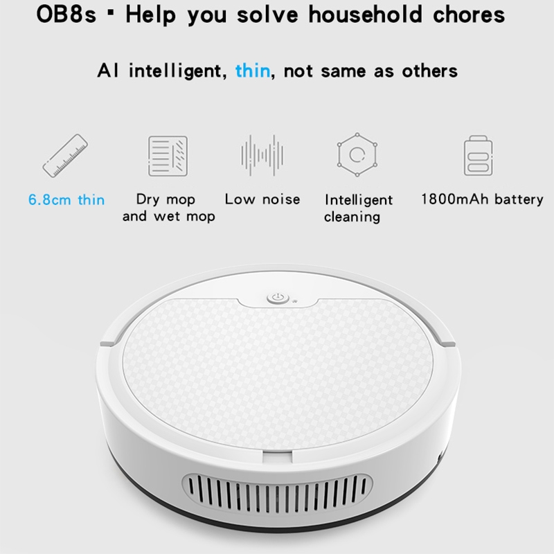 BOWAI OB8S Household Intelligent Path Charging Sweeping Robot. 