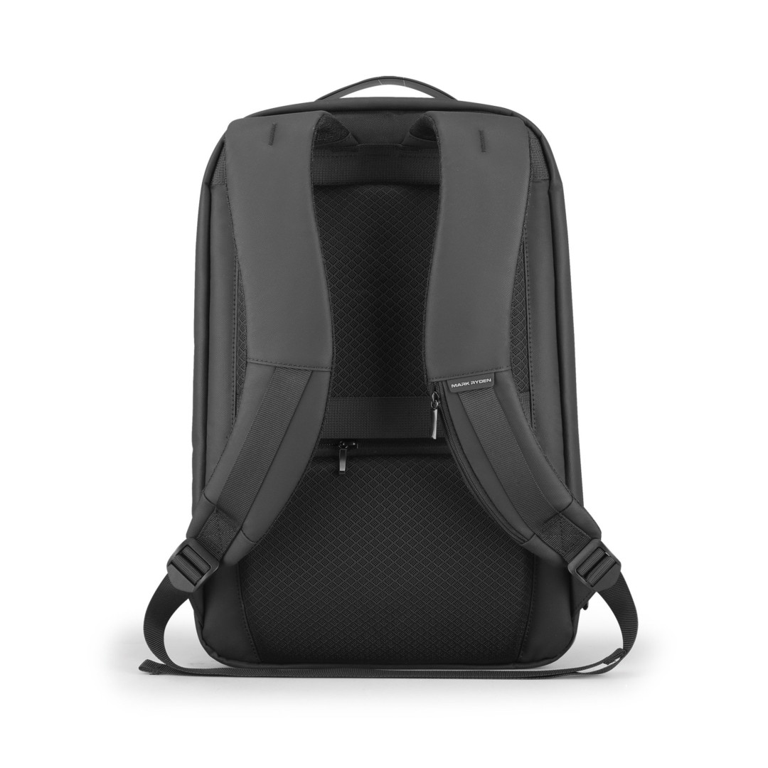 Mark Ryden MR-9008 15.6 inches Laptop Backpack Waterproof Frabic with USB Charging Interface Separate Dry & Wet Layer Design. 