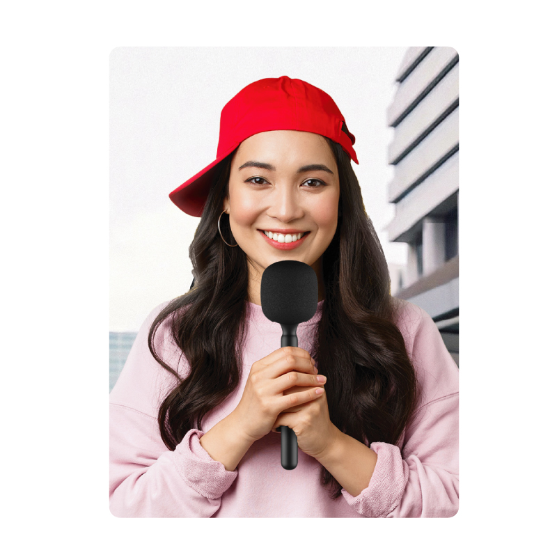 Interview Mic Handle Adopter Microphone Handheld Adapter Foam For Rode Wireless Go/go Ii/ Mic/relacart/. 