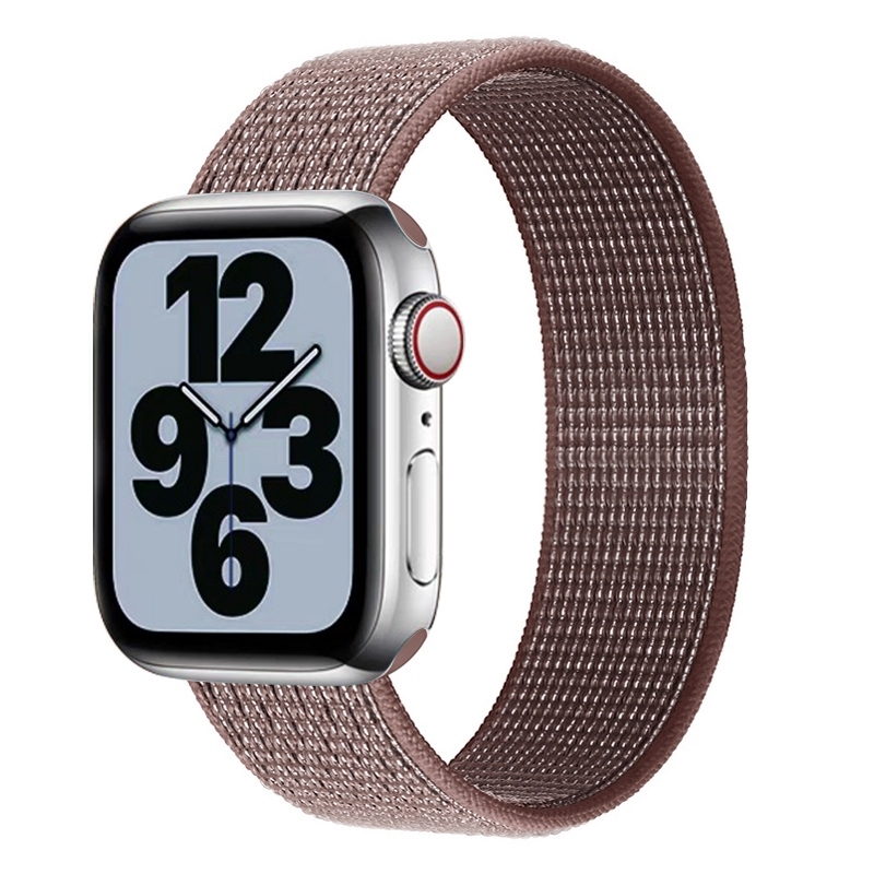 (COD)Single Lap Nylon Watch Band, Size: M 155mm For Apple Watch Ultra 49mm / Series 8y7 45mm / SE 2y6ySEy5y4 44mm / 3y2y1 42mm