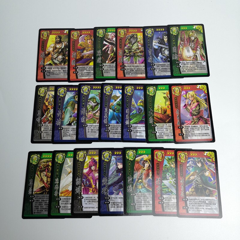 【happy one】Board Game Three s Dragon Teng Kill Card Standard 7-Person Game Military Commander 108 Cards. 
