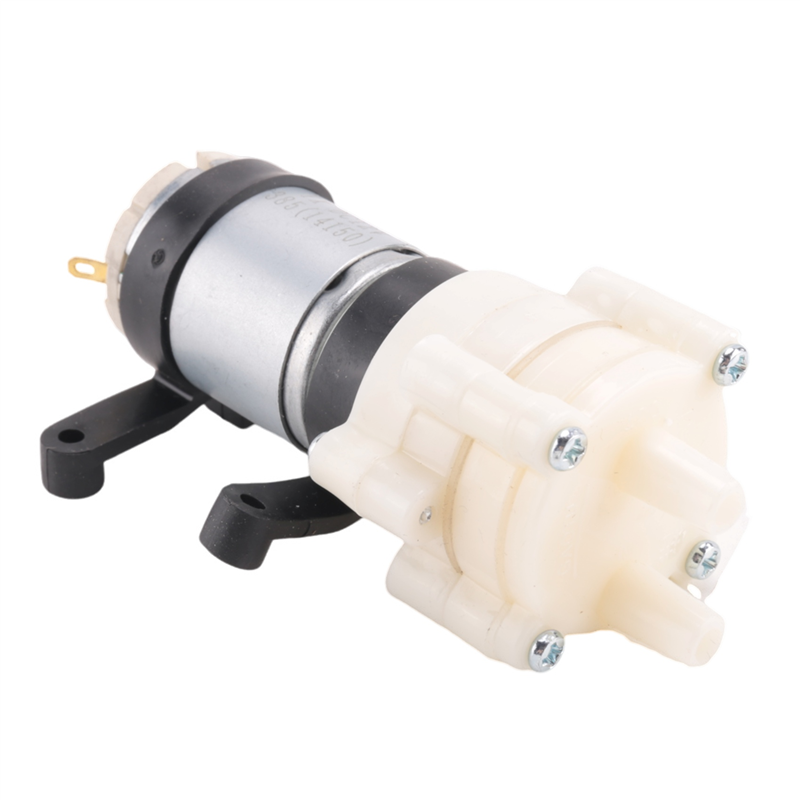 R385 DC Diaphragm Pump Tea Maker 6-12V Mini Suction Pump Laptop Water Cooling Fish Tank Pump Multi-Function Module Easy to Use. 