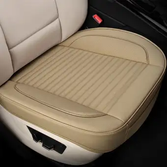 Luxury Pu Leather Car Seat Cover Protector Mat Cushion For Front